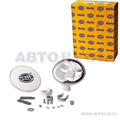 Фара противотуманная круглая D144,5x76 мм H3 55Вт 12В 1шт 1N4 007 893-001 HELLA Comet FF 200