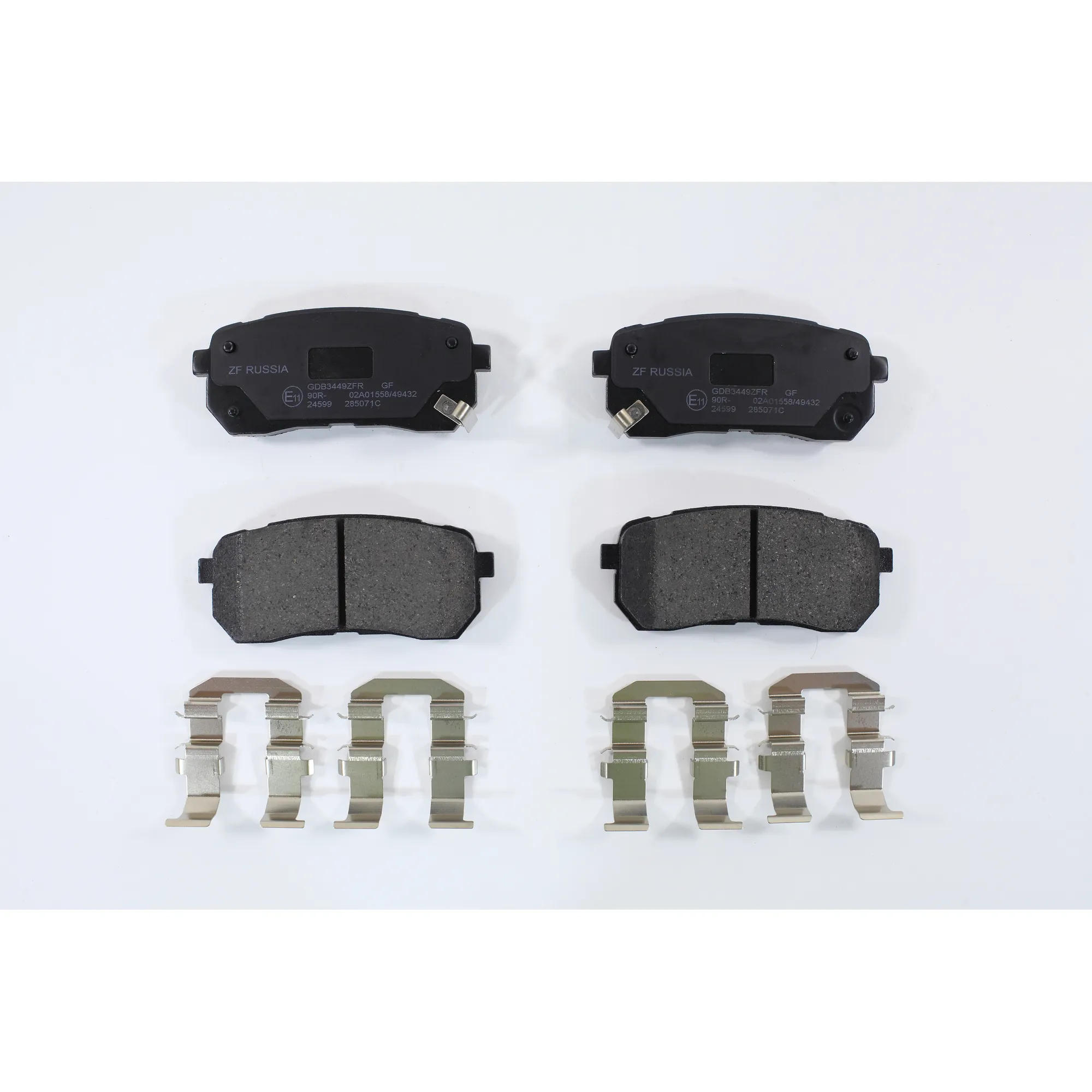 Колодки задние HYUNDAI H-1/Grand Starex 07- ZF Russia GDB3449 ZFR