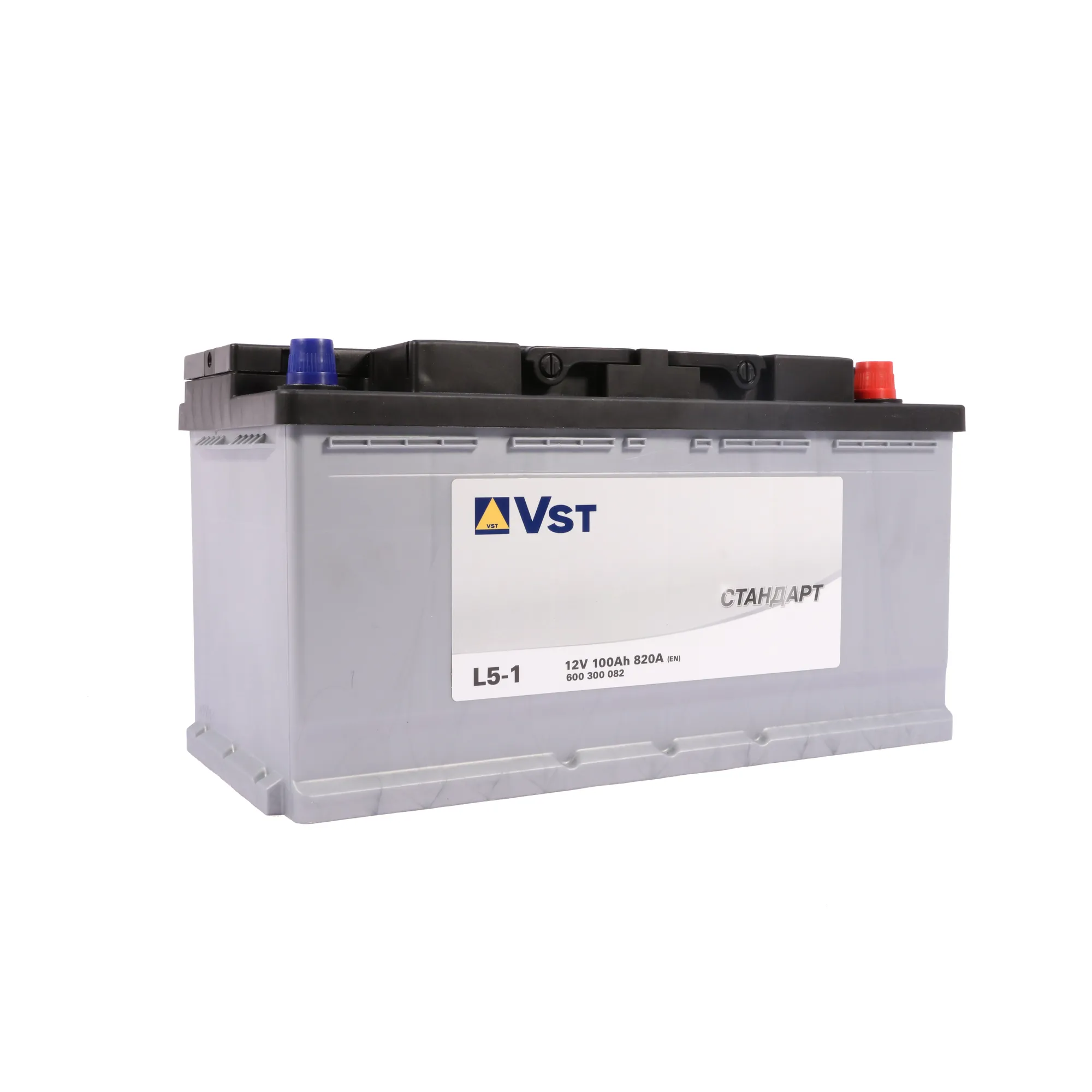 Аккумулятор VST 100 А/ч обратный R+ 353x175x190 L5 EN 820 А