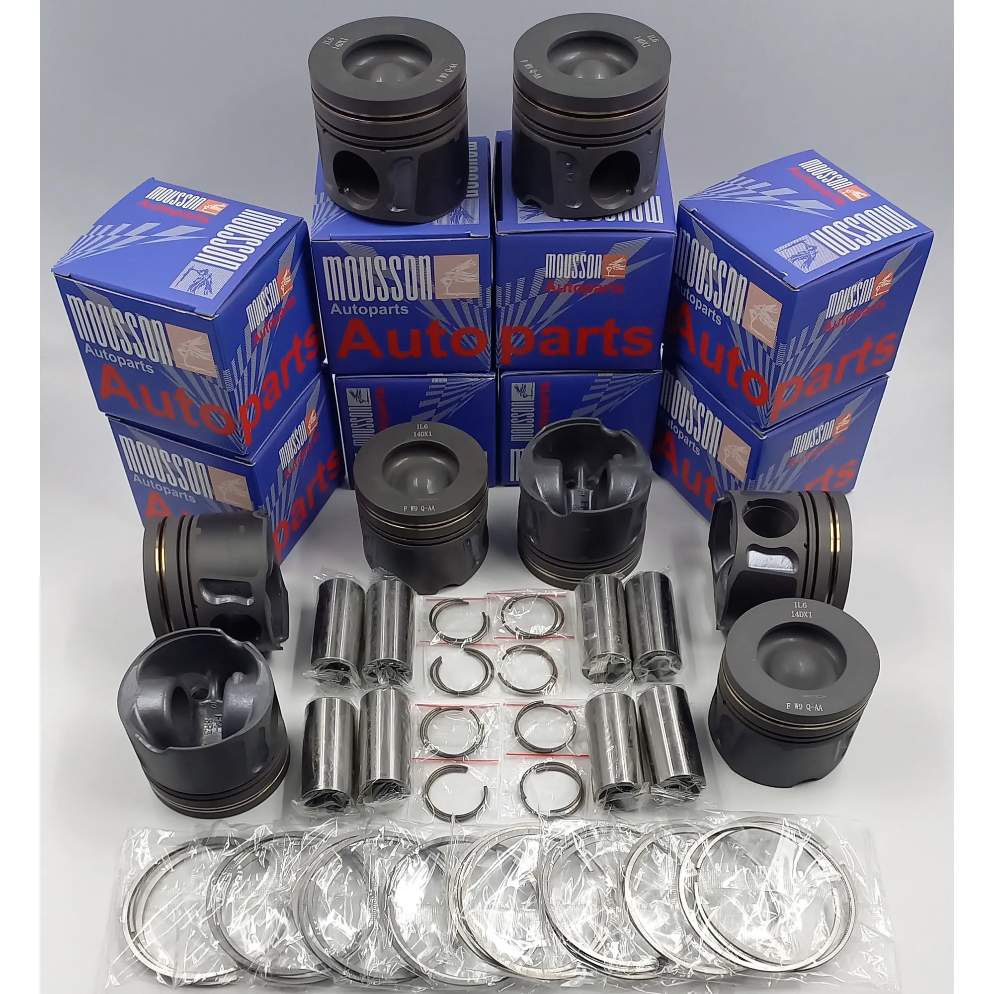 Поршень кольца комплект Range Rover 448DT на 1 цилиндр MOUSSON SPR448DTSTD