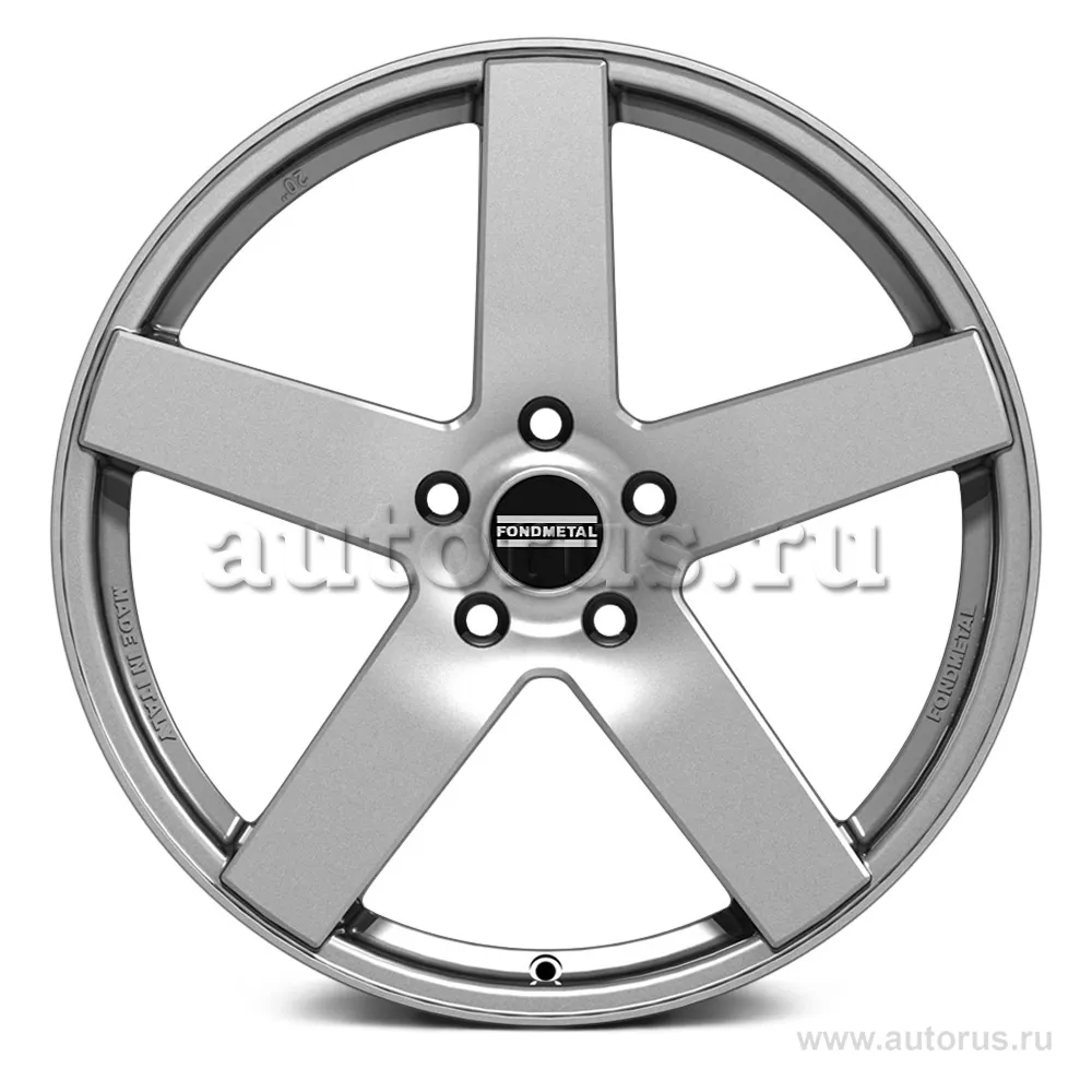 Диск литой R20 9J 5x130/71.6 ET43 FONDMETAL STC02 Glossy Silver STC29020435130AGA0