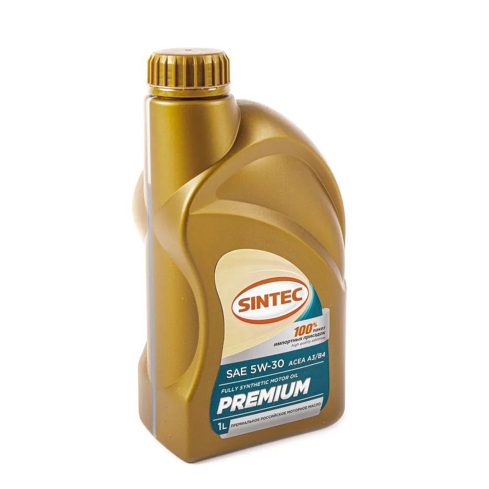 Масло моторное Sintec Premium SAE 5W-30 синтетическое 1 л 801968