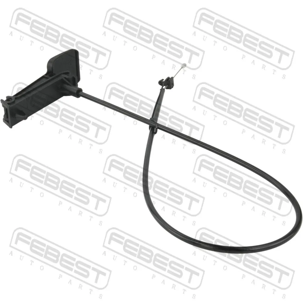 Трос привода открывания замка капота CITROEN C5 (X7) FEBEST 25101-X7F
