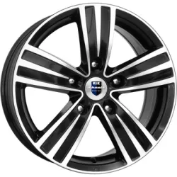 Диск литой R16 6.5J 5x114.3/67.1 ET52.5 КИК да Винчи алмаз черный r14343