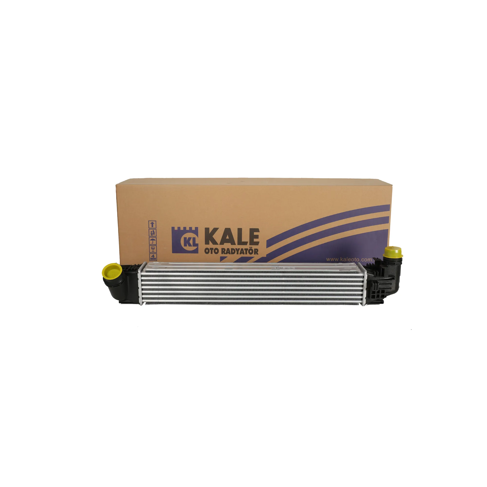 Радиатор интеркулера Renault Duster (10-) 1.5dCi MT паяный KALE 345090