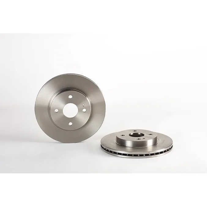 Диск тормозной передний FORD FIESTA VI 10->/MAZDA 2 08-> /VENT.D=258MM BREMBO 09.A968.14