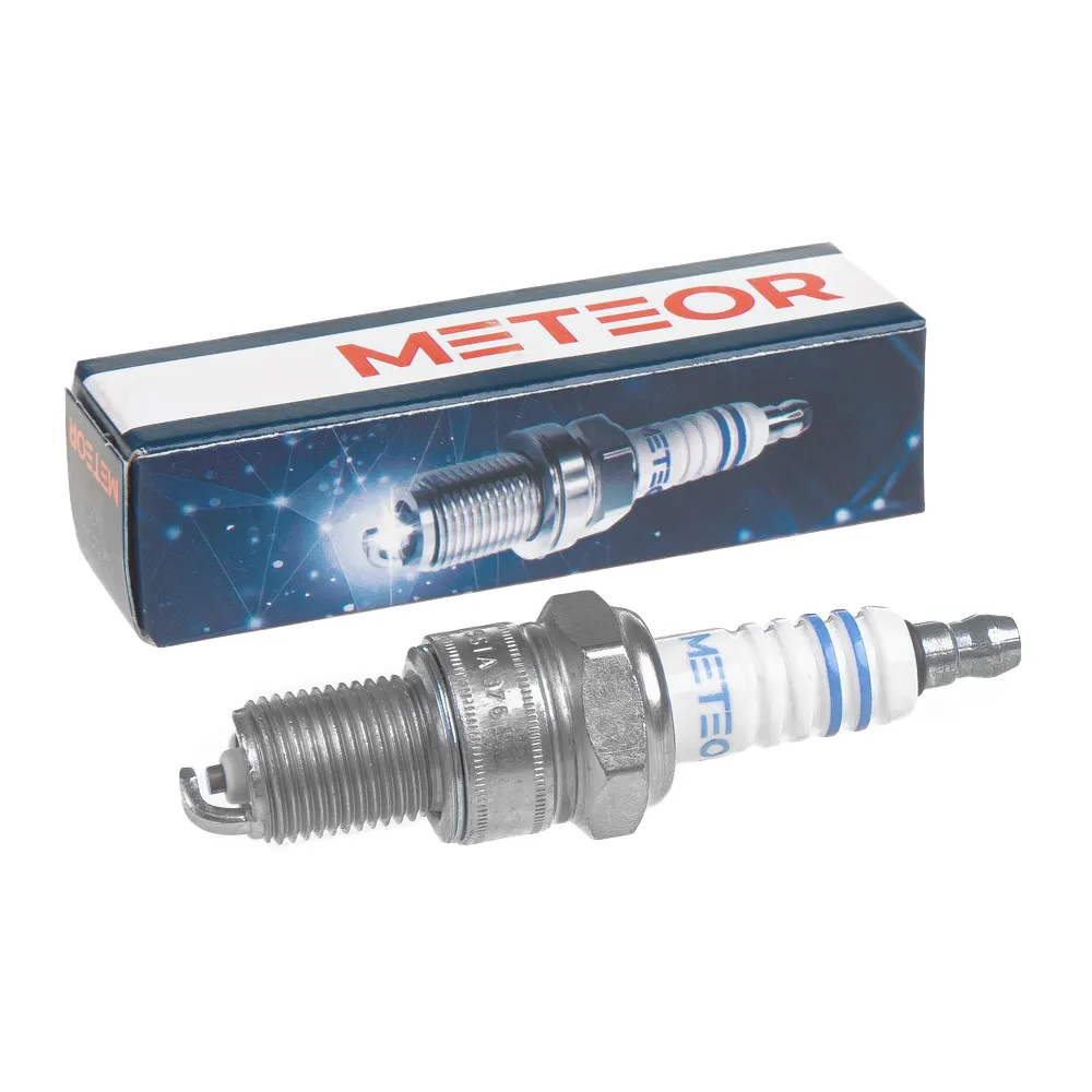 Свеча зажигания для а/м ВАЗ 08-010 инж. 8 кл. blue line WR7DCX+ никель-иттрий (1 конт.) METEOR SA 221