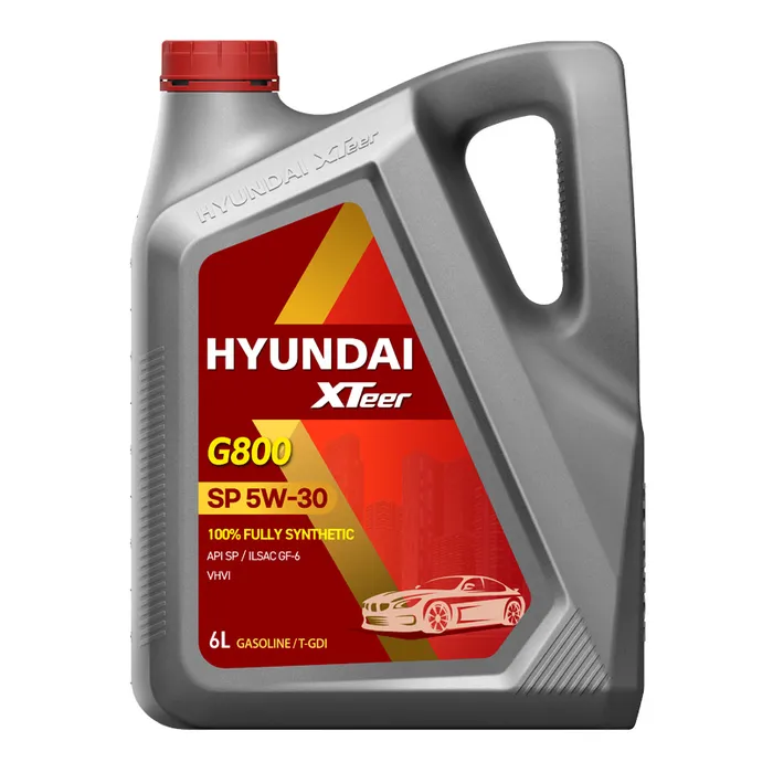 Масло моторное синт. HYUNDAI  XTeer G800 SP 5W30, 6 л 1061011