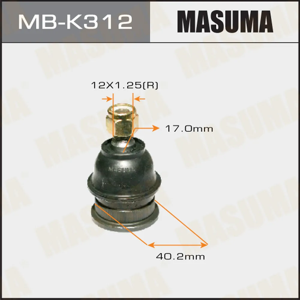 Опора шаровая HYUNDAI/KIA MASUMA MB-K312