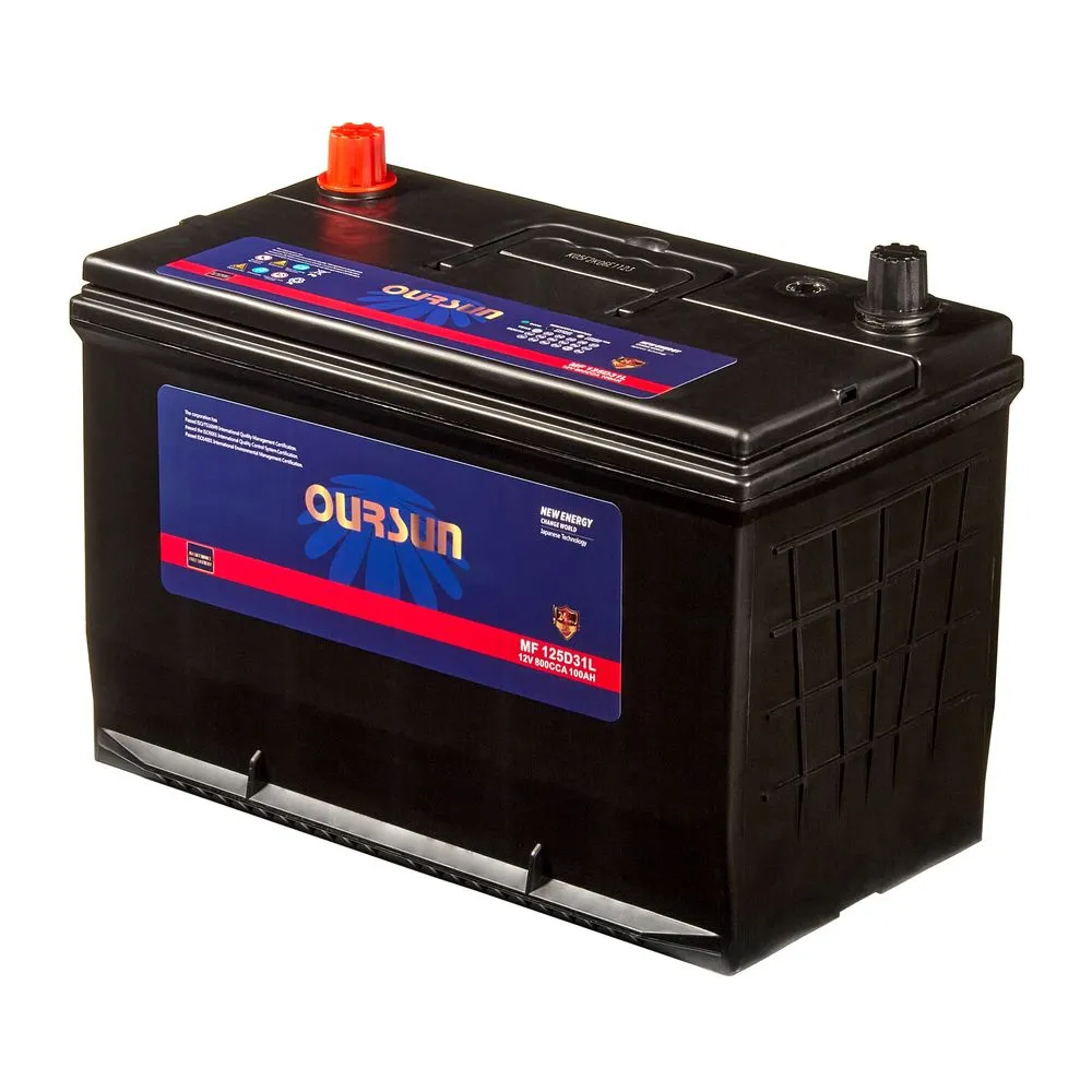 Аккумулятор OURSUN JIS MF 100 А/ч R+ (0) 222x305x172 EN800 А