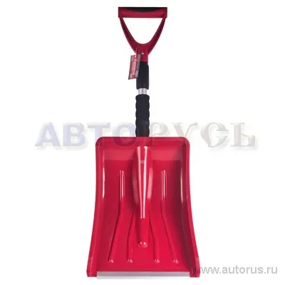 Лопата для уборки снега телескопическая усиленная L 76-92 см BOLK BK01051