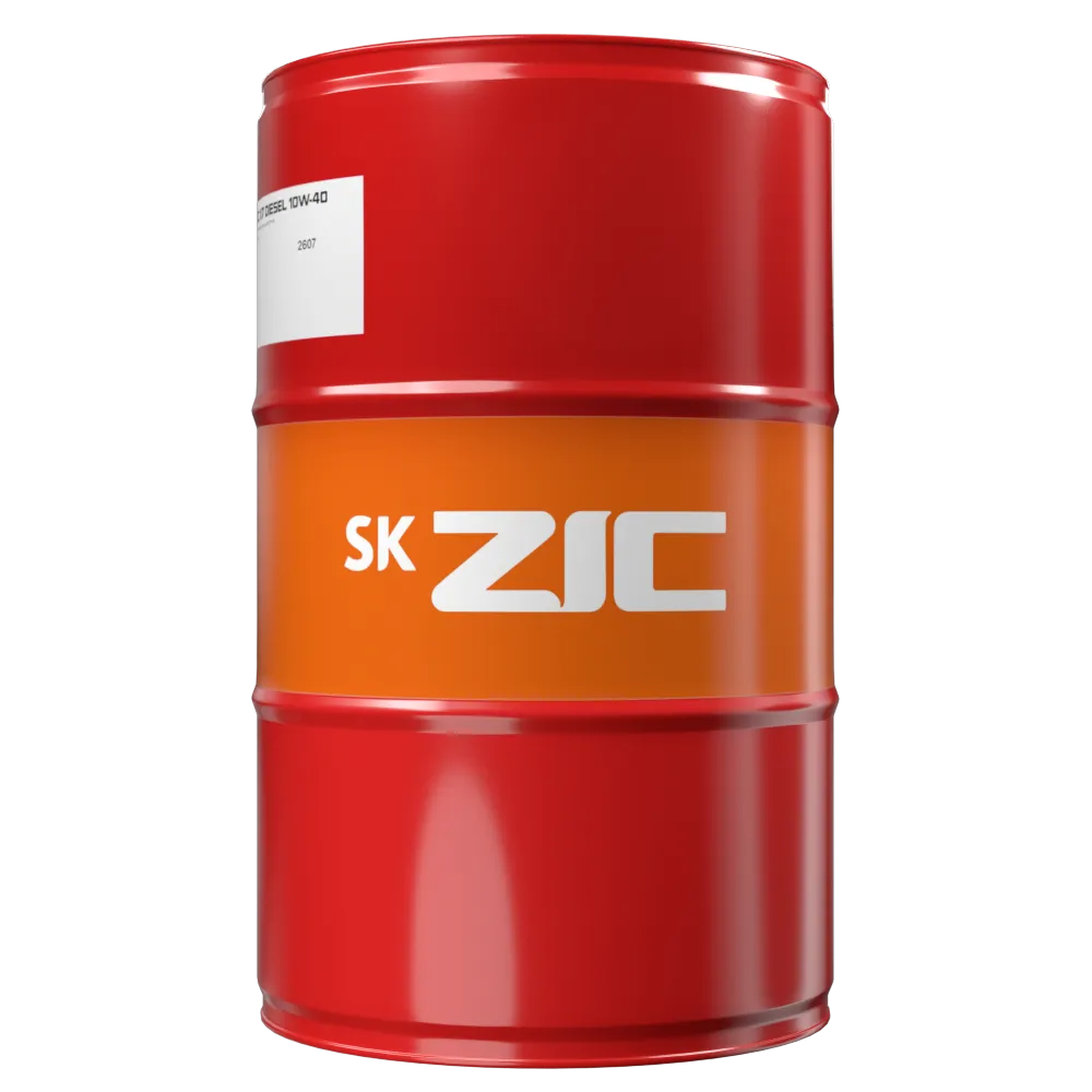 Масло моторное ZIC X7 Diesel 10W-40 синтетическое 200 л 202607