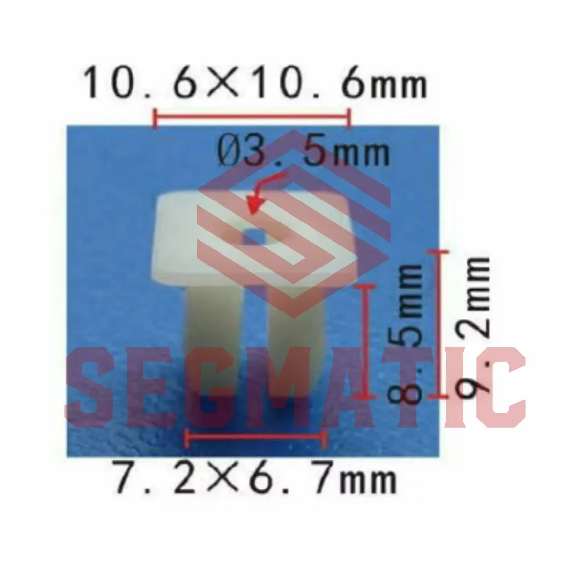 Клипса пластмассовая GENERAL MOTORS SEGMATIC SG70203184