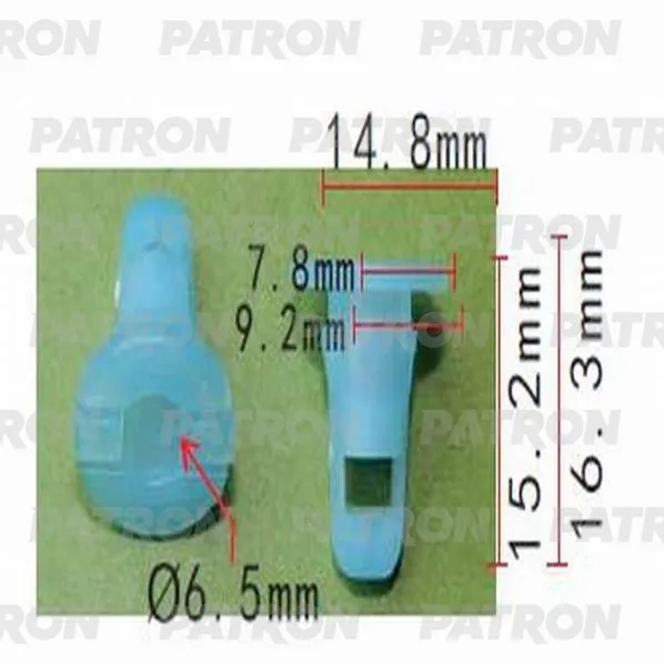 Фиксатор пластиковый Infiniti,Nissan применяемость: пороги PATRON P37-1206