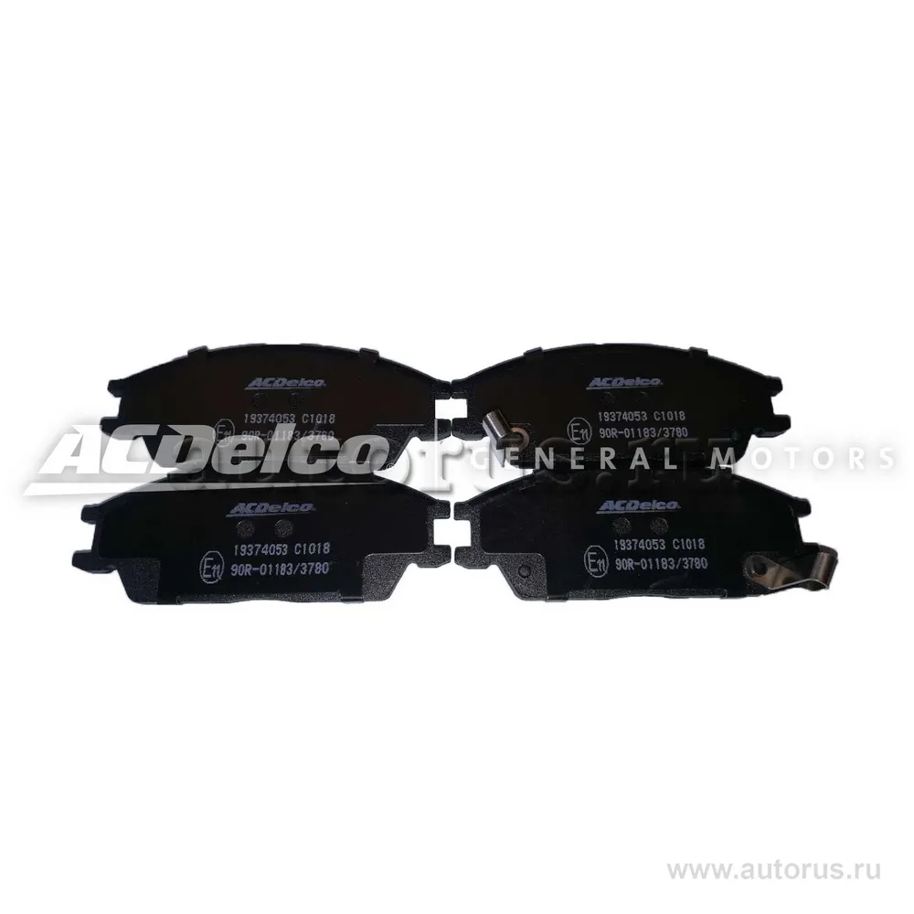 Колодки передние ACDelco 19374053