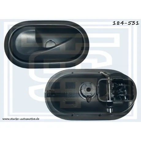 Ручка двери RENAULT CLIO III / MASTER III / OPEL MOVANO A внутренняя L STARKE 184-531