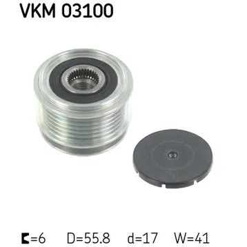 Шарикоподшипниковый ролик-натяжитель SKF VKM03100