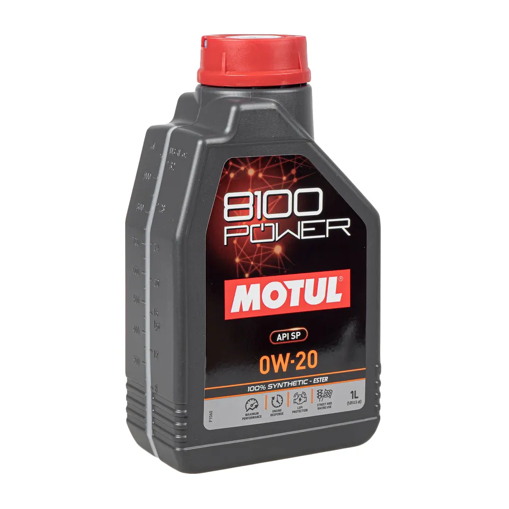 Масло моторное Motul 8100 Power 0W-20 синтетическое 1 л 112710
