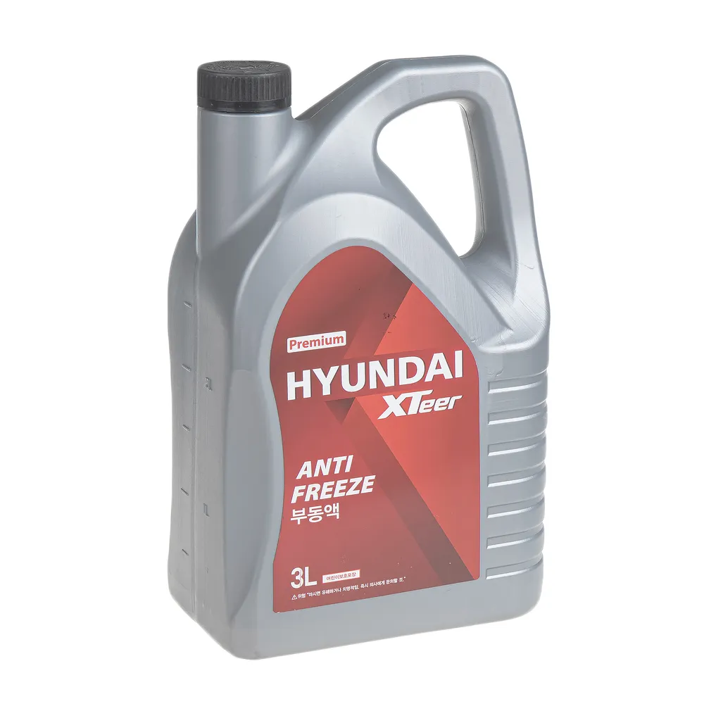 Антифриз Hyundai Xteer Oilbank Antifreeze G12 концентрат -40C красный 3 л 2030001
