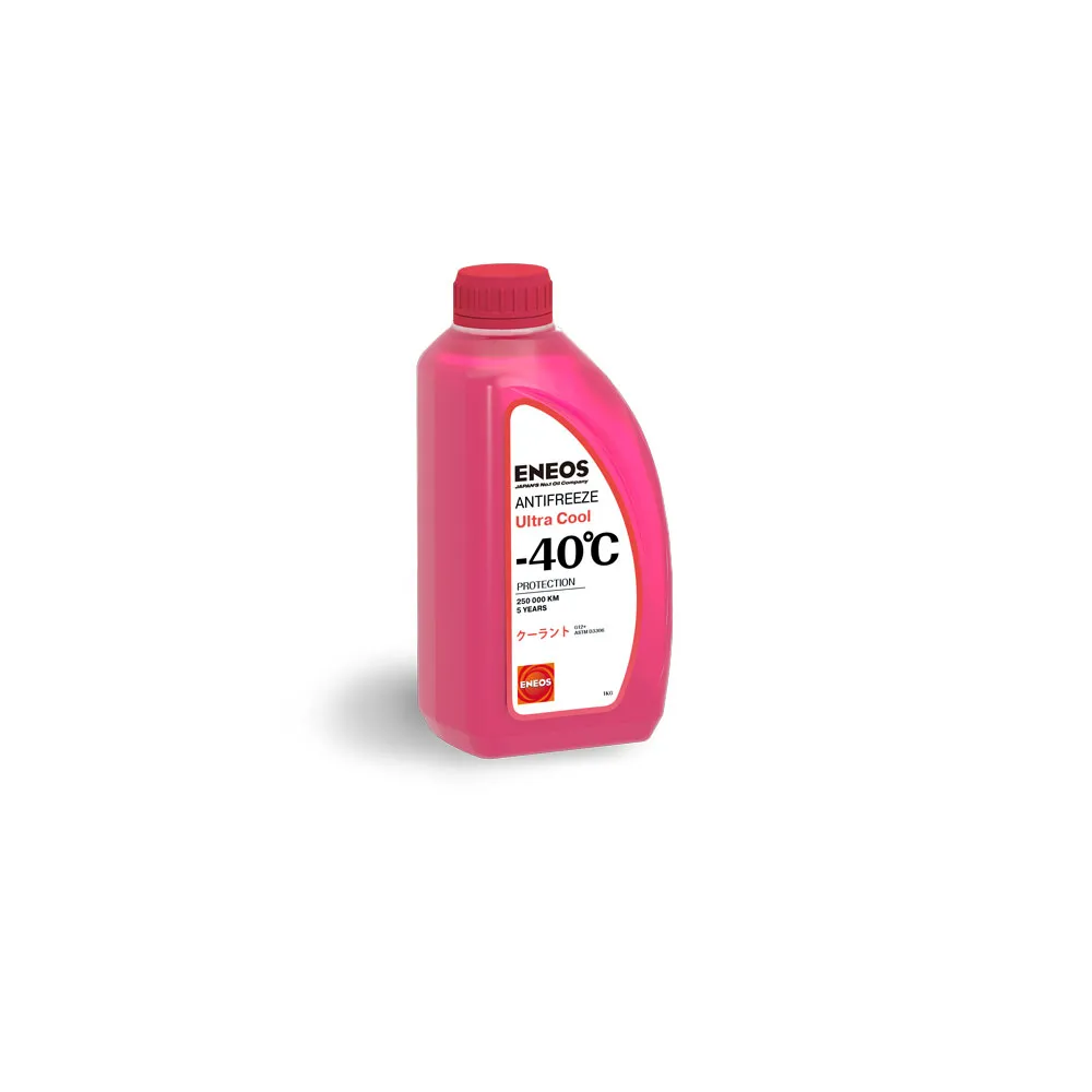 Антифриз ENEOS Ultra Cool G12+ готовый -40C розовый 1 кг Z0079