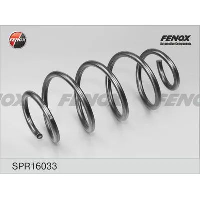Пружина подвески SKODA OCTAVIA 04- 1.4, 1.6 ПЕРЕДНЯЯ FENOX SPR16033