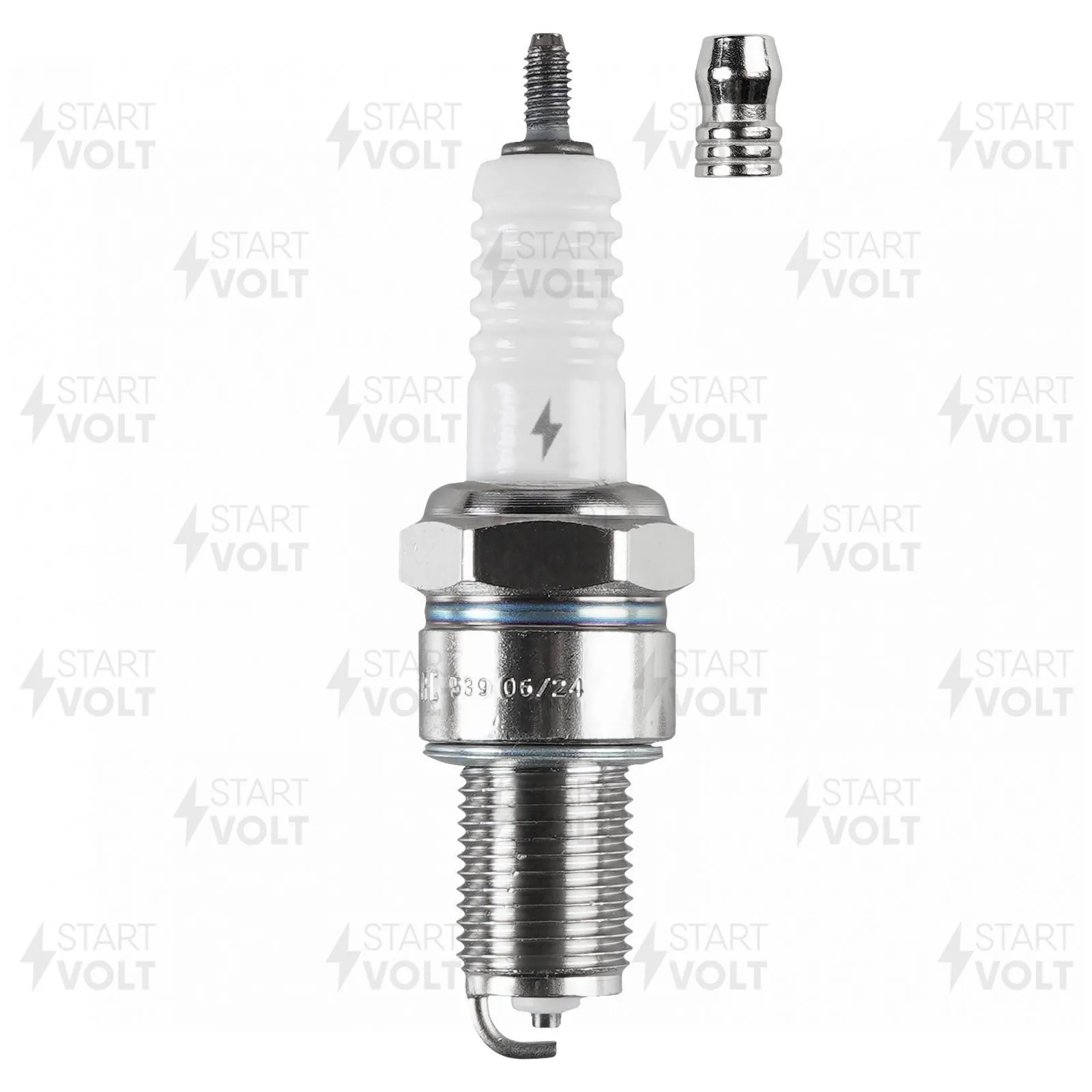 Свеча зажигания для а/м Москвич 2141 (89-)/412 (71-) 1.5i/мотоциклы ан. BP7ES STARTVOLT VSP 0402