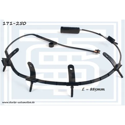 Датчик тормозной MINI COOPER/ONE (R50-R53) передний STARKE 171250