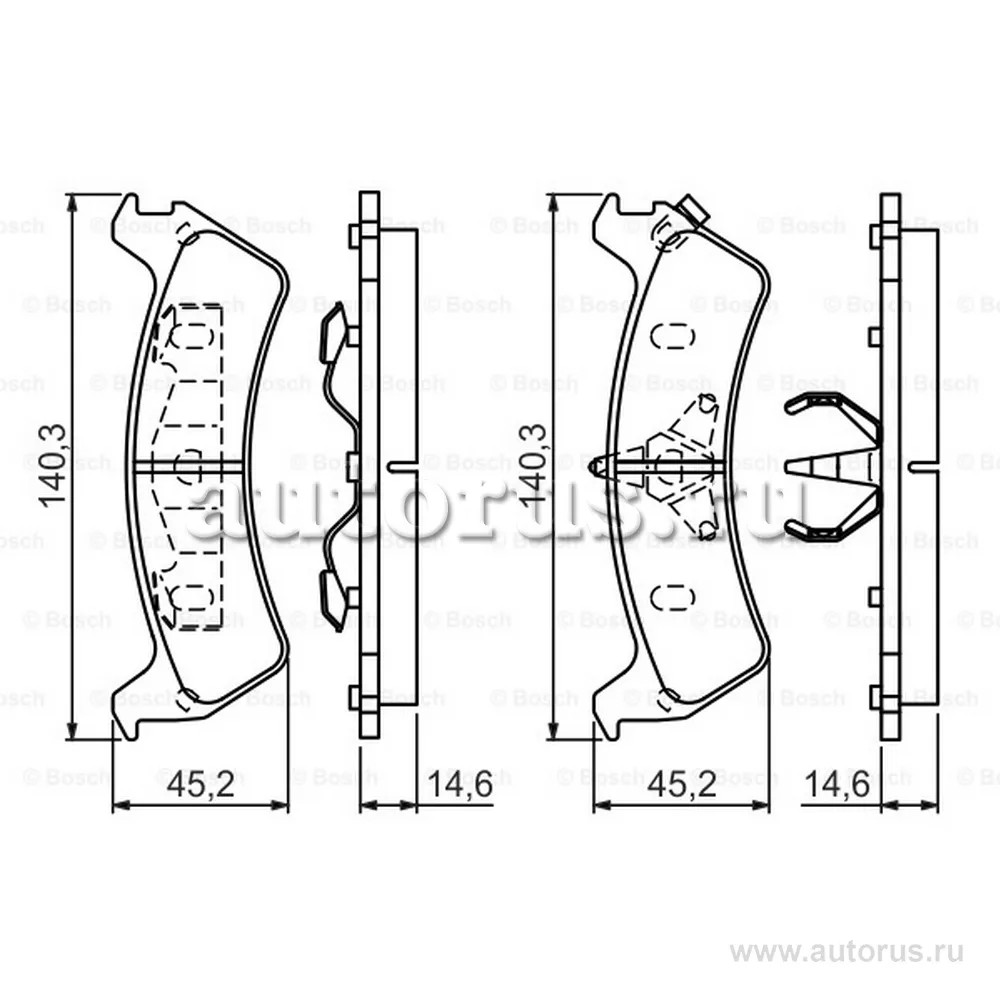 Колодки тормозные FORD EXPLORER (USA) 4.0/4.9 93- задние с дат.