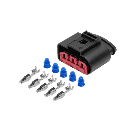 Разъем 1J0973775A (5pin) 5 контактов датчика массового расхода воздуха для Audi, Ford, Seat, Skoda, Volkswagen.