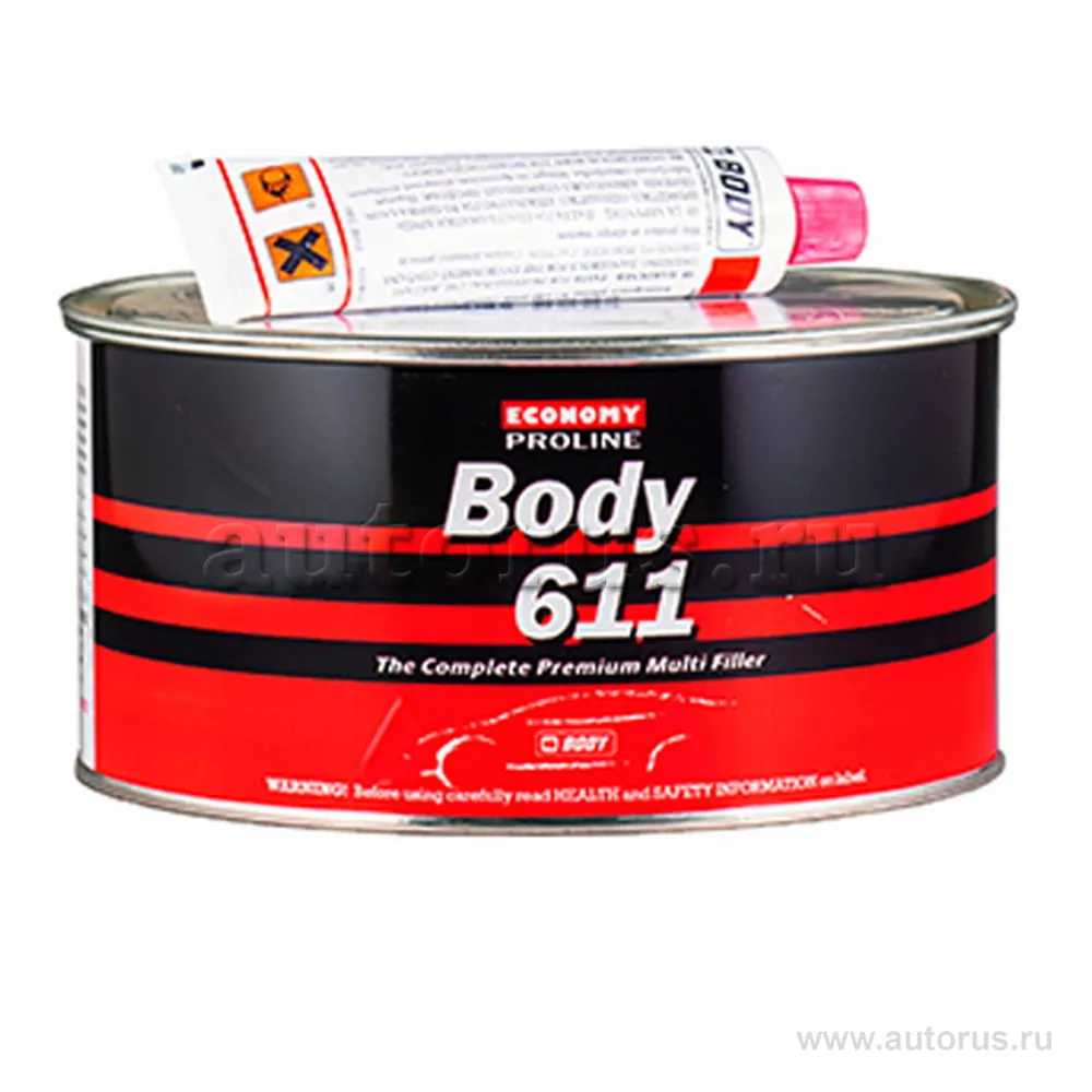 Шпатлевка 611 Economy, 0,9 кг. BODY 6110300001