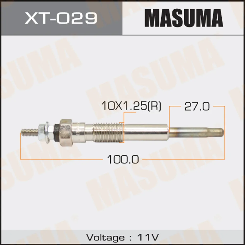 Свеча накаливания TOYOTA CALDINA MASUMA XT-029