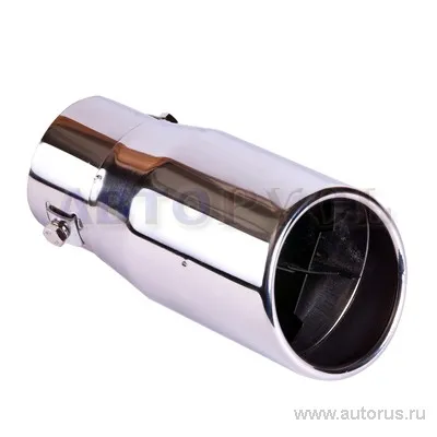 Насадка на глушитель 86x160x63 мм хром BOLK BK01406