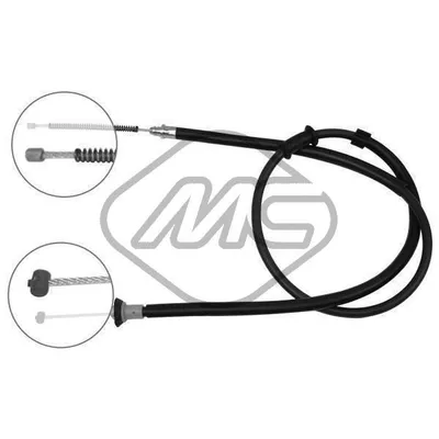 Трос ручника NIS PANDA NEW ALL 1/1/1/2-1/3 MJT SX-LH Metalcaucho 81346