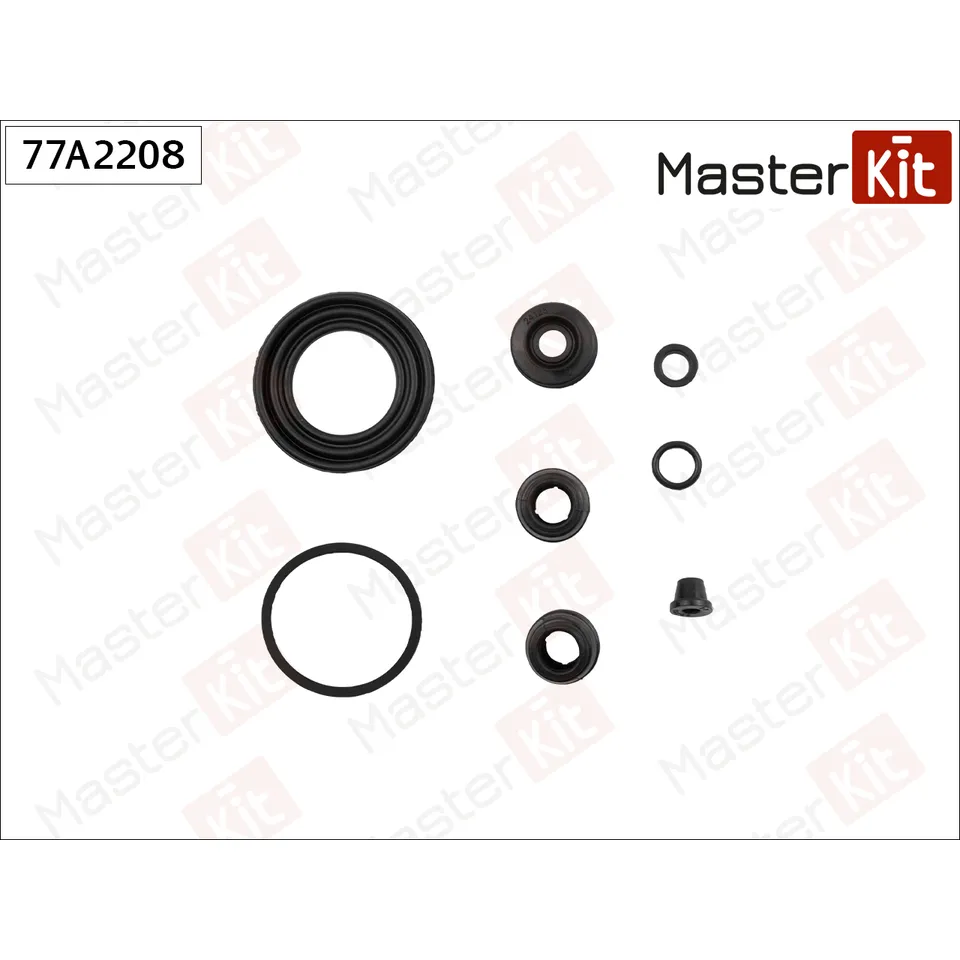 Ремкомплект тормозного суппорта Honda ACCORD VIII (CU) 2008 - MASTERKIT 77A2208