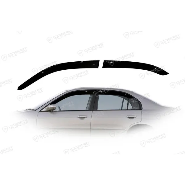 Дефлектора на окна Honda Civic VII Sd 2001-2005EuroStandard деф.окон Cobra Tuning HE10401