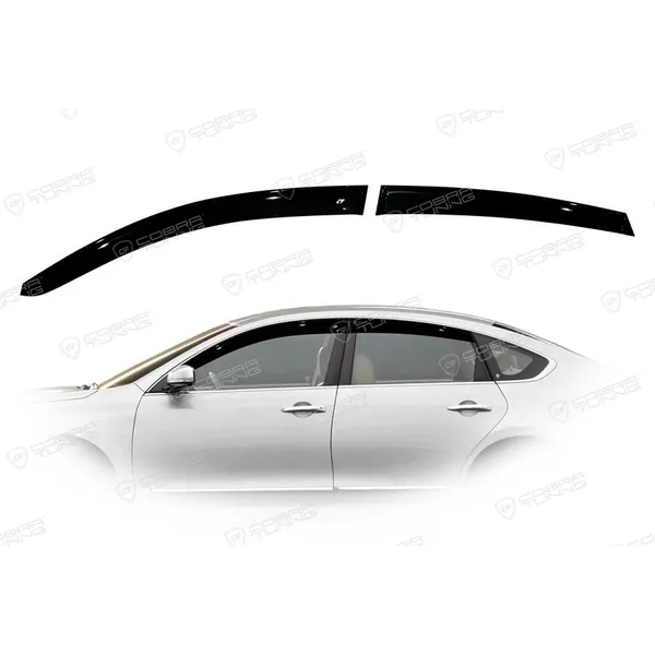 Дефлектора на окна Nissan Teana (J32) 2008/Maxima (A36) 2008EuroStandard деф.окон Cobra Tuning NE11408