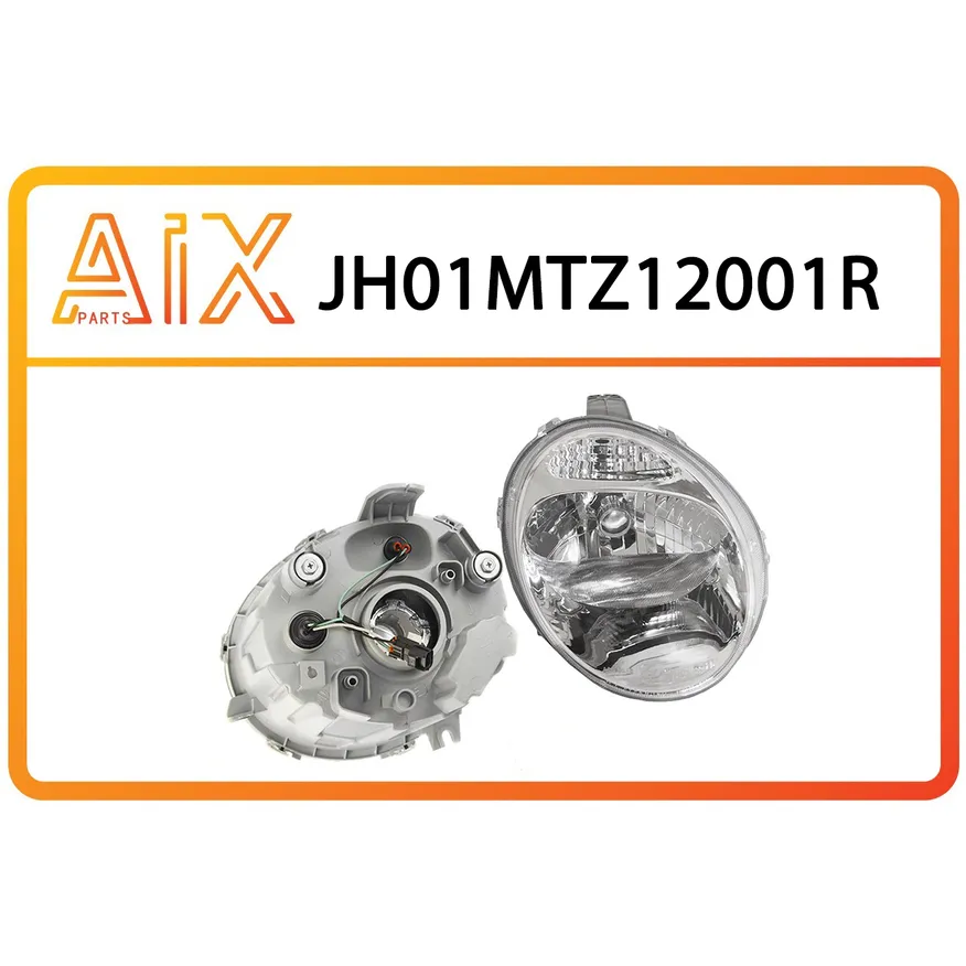 Фара правая под корректор с мотором (россия) AIX JH01-MTZ12-001R