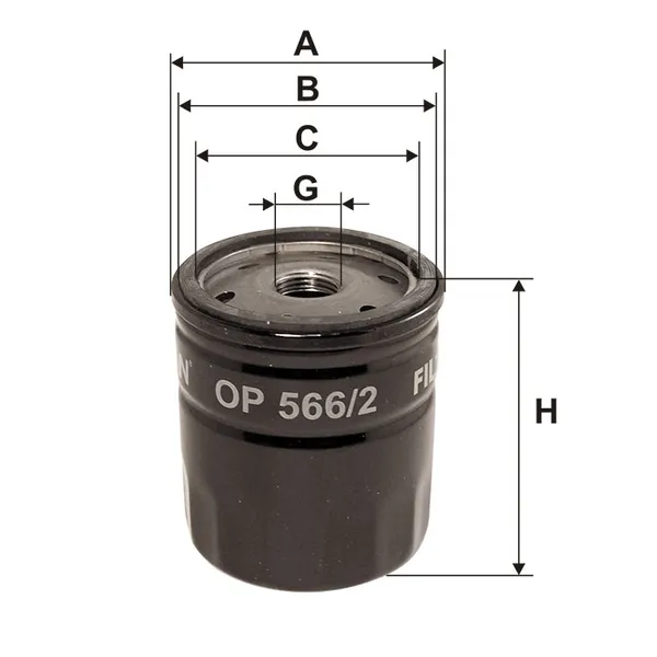 Фильтр масляный FILTRON OP566/2
