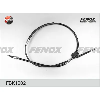 Трос ручного тормоза AUDI 100 90-94 задний (диск.торм.) FENOX fbk1002