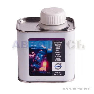 Жидкость тормозная VOLVO Universal DOT4 0,25 л 9437430