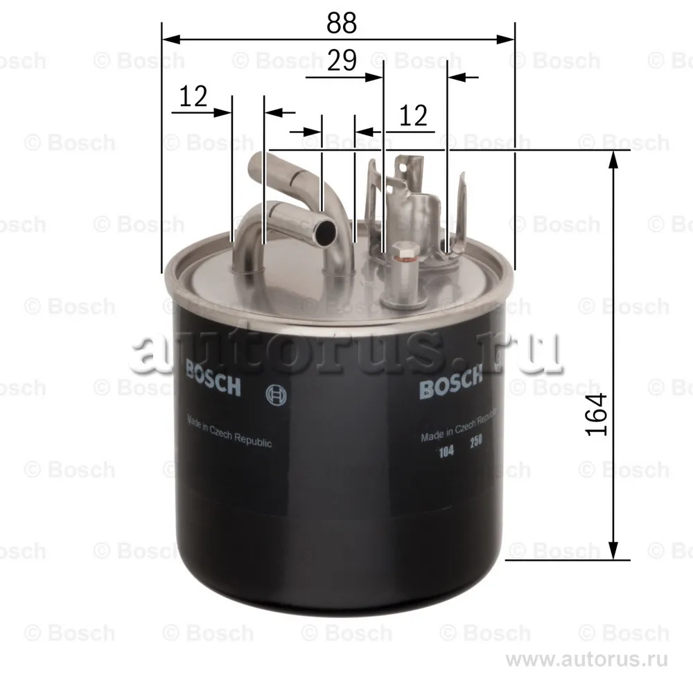 Фильтр топливный BOSCH 0 986 450 509