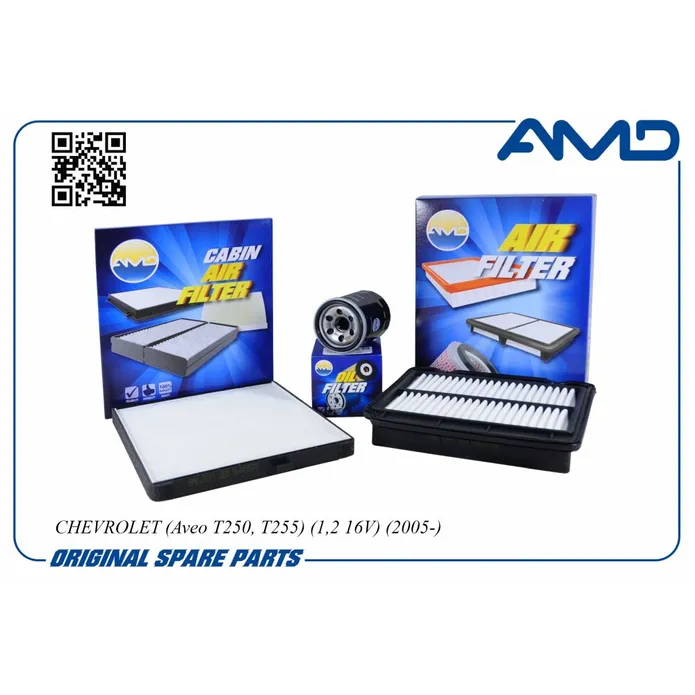 Комплект фильтров (масл.+возд.+салон) AMD AMD.SETF145