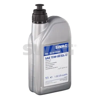 Масло трансм 75W-80 для МКПП 1л (желтое) SWAG 30940580
