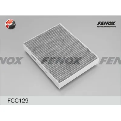Салонный фильтр FORD FIESTA 01-08 1.25-1.6, 1.4TD, 1.6TD, FUSION 0 FENOX FCC129