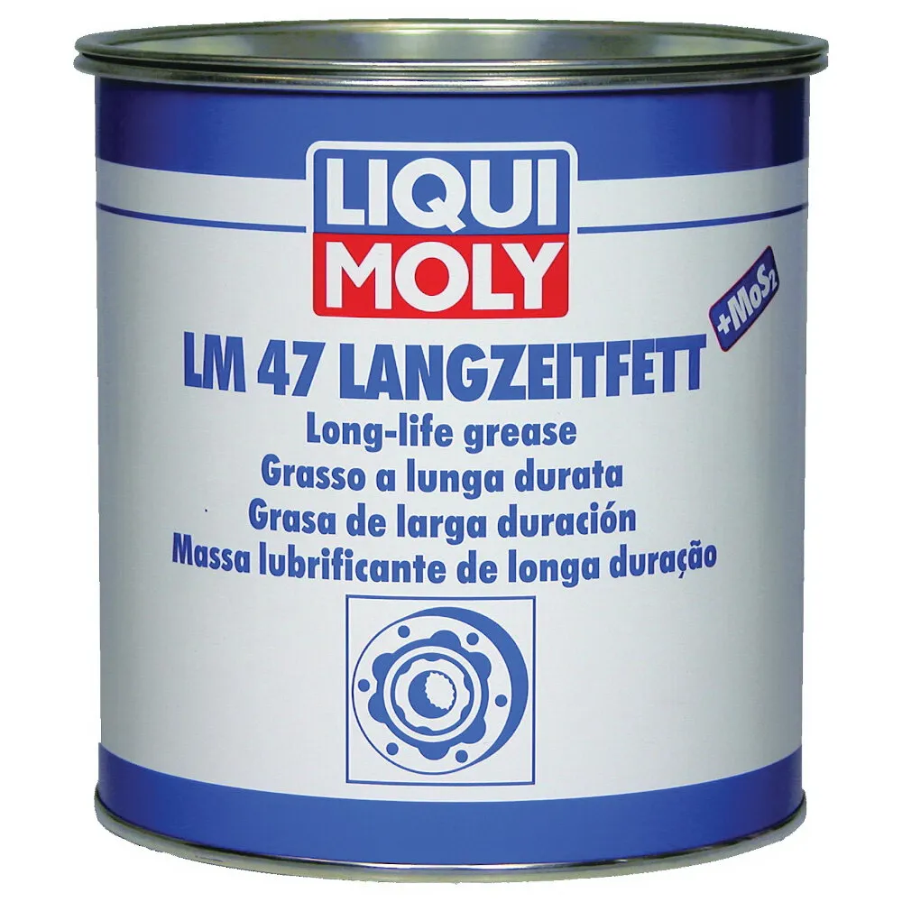 Смазка ШРУС с дисульфидом молибдена LM 47 Langzeitfett + MoS2 (1кг) LIQUI MOLY 3530