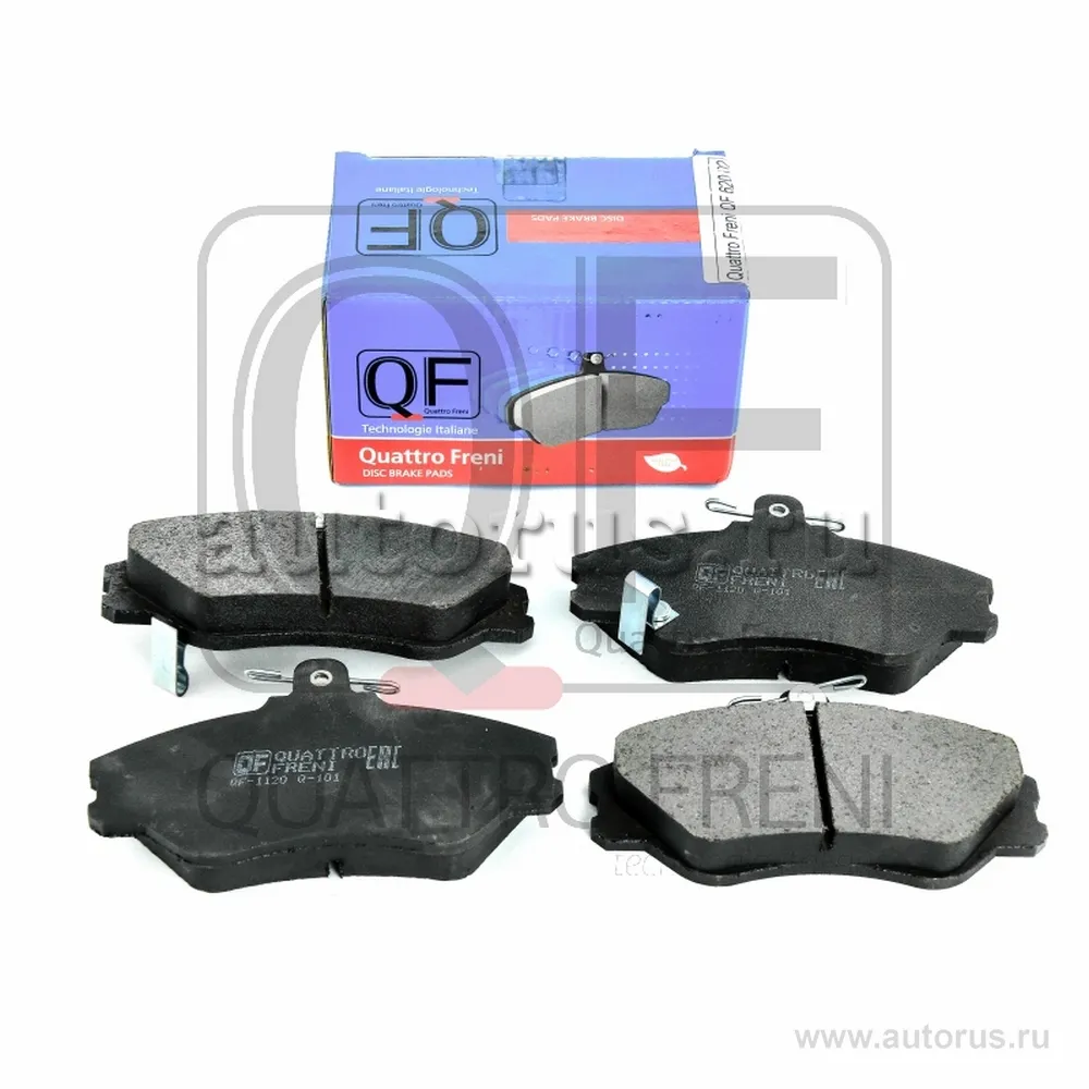 Колодки тормозные FR с механическим датчиком HYUNDAI PORTER, QUATTRO FRENI QF62002