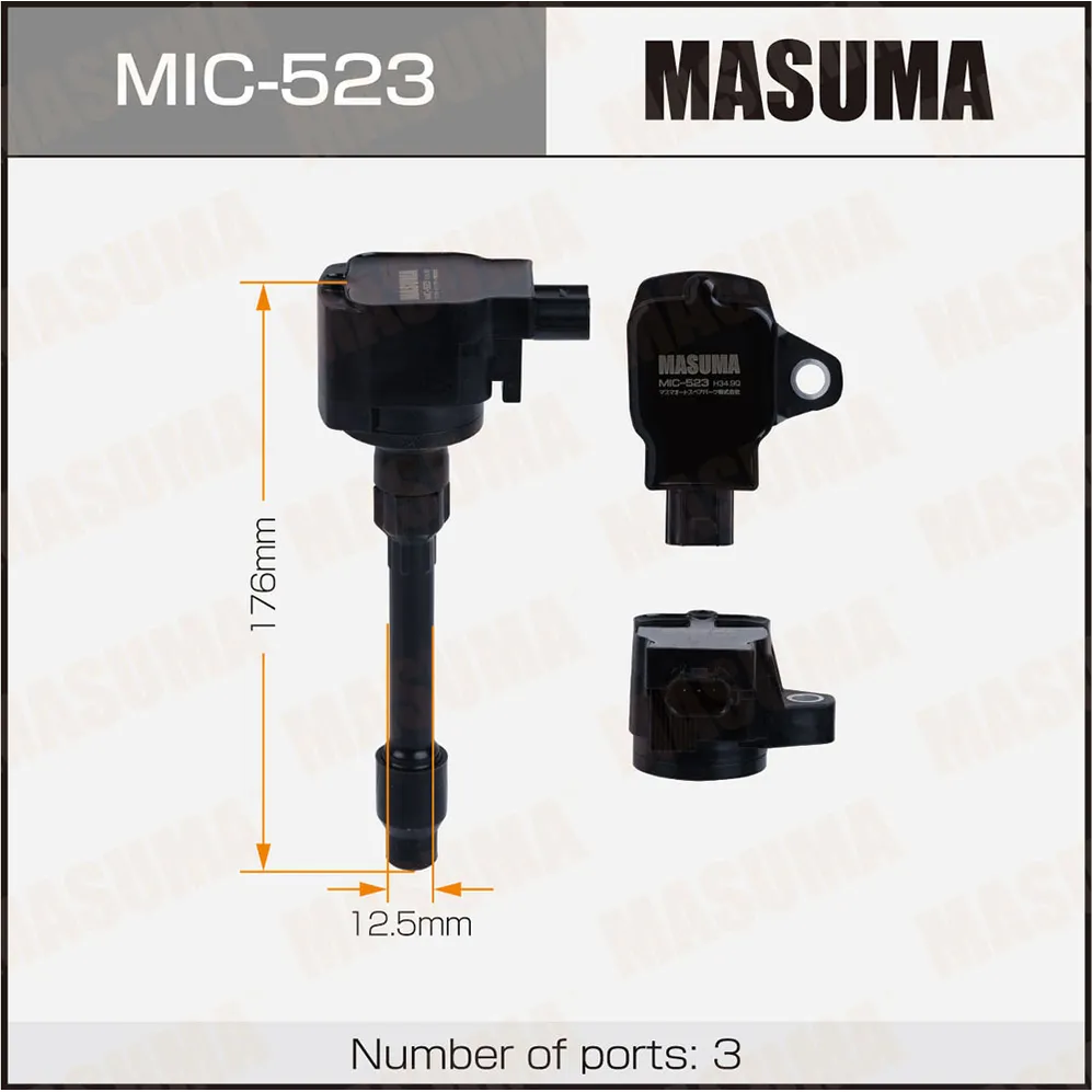 Катушка зажигания MASUMA MIC523