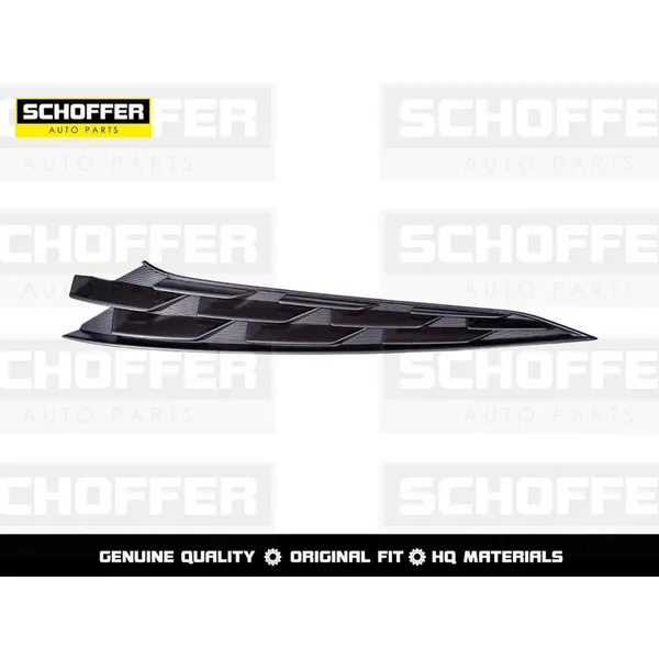 Решетка радиатора левая Kia K5 (III 2020 - н.в.) SCHOFFER SHF02721