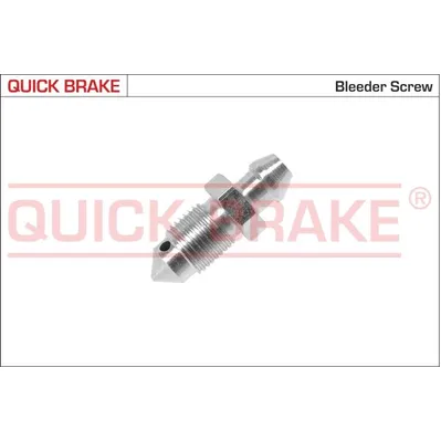 Штуцер прокачной тормозного механизма, передний QUICK BRAKE 0039