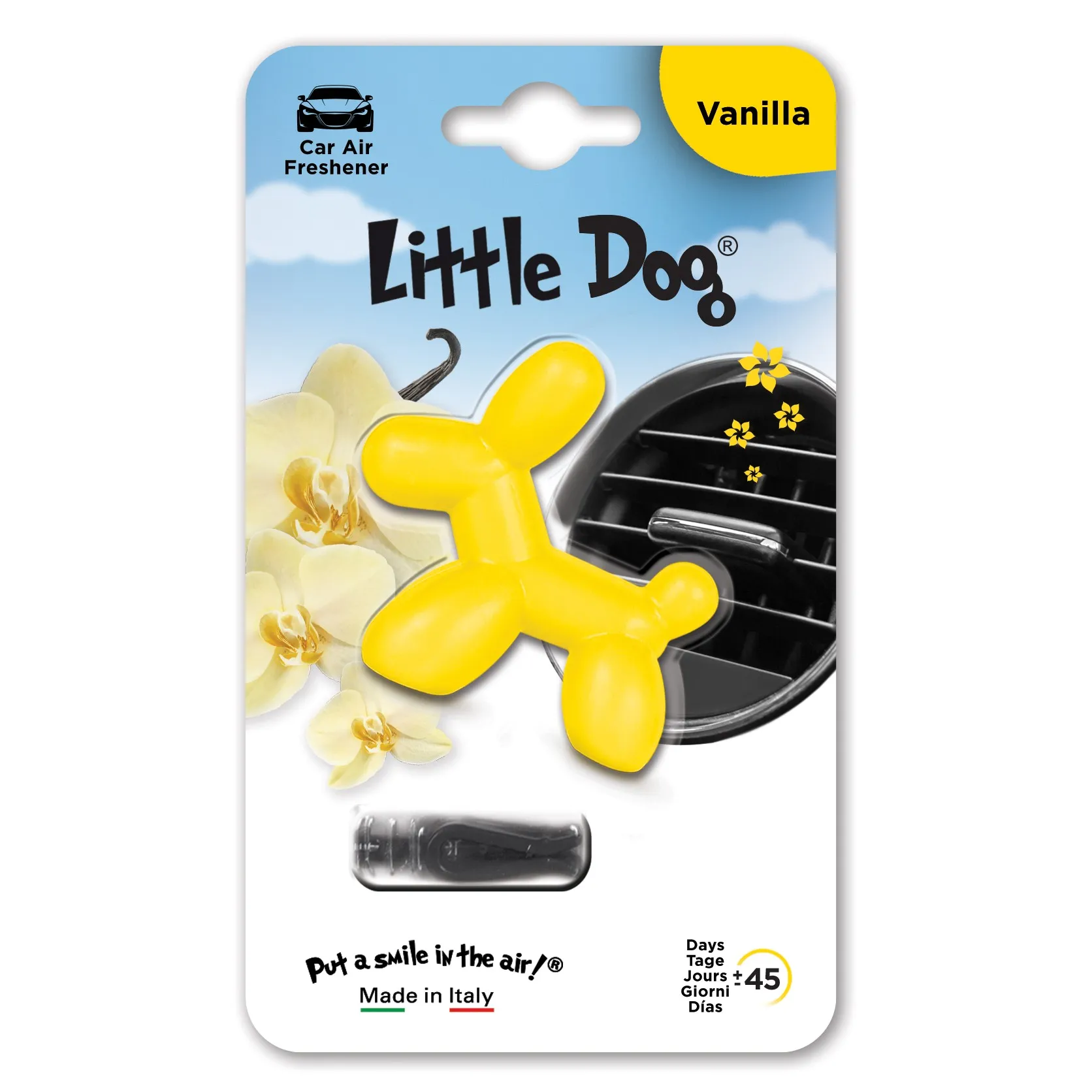 Ароматизатор на дефлектор Little Dog Vanilla (Ваниль) Little Dog ED0101